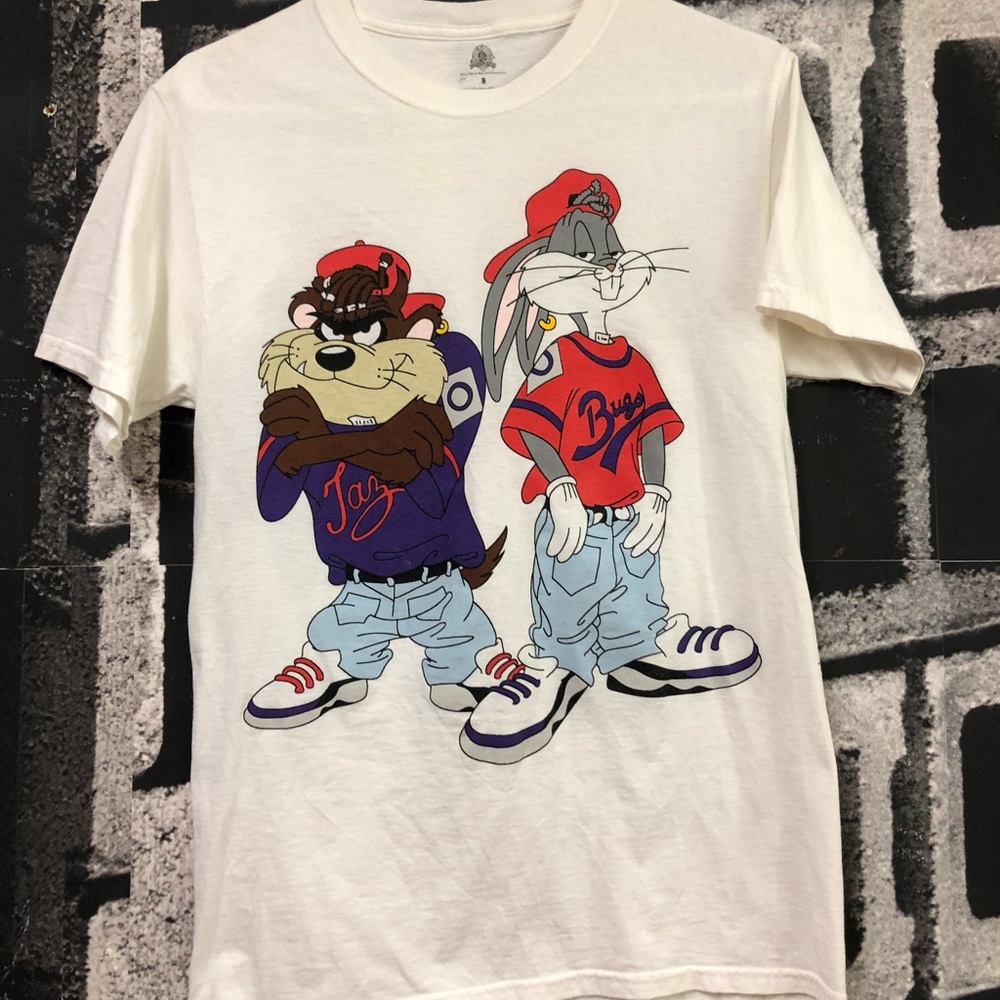 Looney Tunes Bugs & Taz Double-sided T-shirt